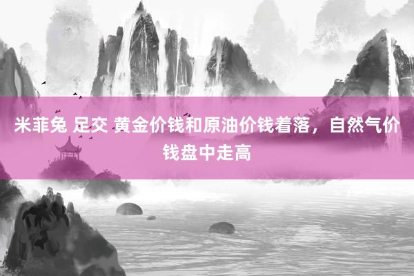 米菲兔 足交 黄金价钱和原油价钱着落，自然气价钱盘中走高